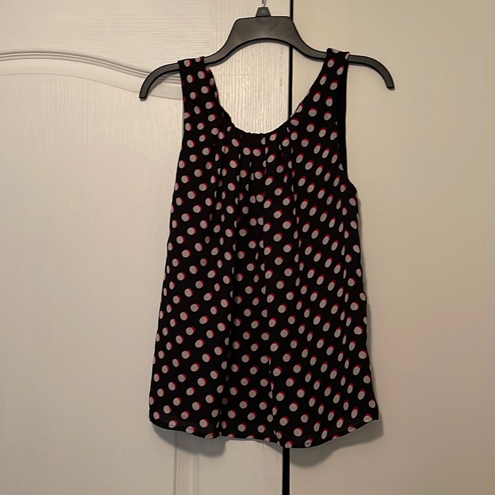 Elle polka dot top Large